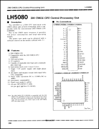 Click here to download LH5080LM Datasheet