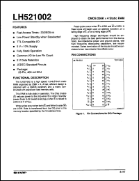 Click here to download LH521002K25 Datasheet