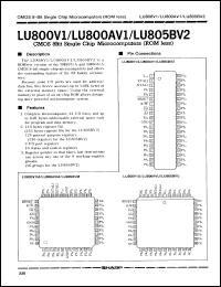 Click here to download LU800AVM Datasheet