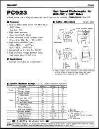 Click here to download PC923I Datasheet