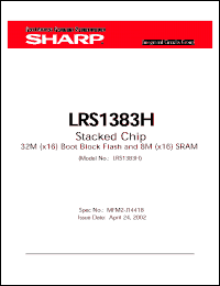 Click here to download LRS1383H Datasheet
