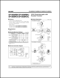 Click here to download GP1A038RCK Datasheet