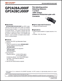Click here to download GP2A28AJ000F Datasheet