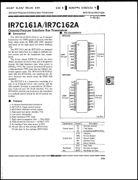 Click here to download IR7C161A Datasheet