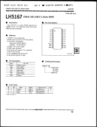 Click here to download LH5167-55 Datasheet