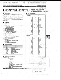 Click here to download LH57255J12 Datasheet