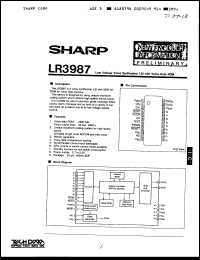 Click here to download LR3987 Datasheet