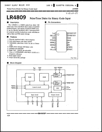 Click here to download LR4809 Datasheet