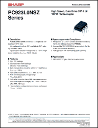 Click here to download PC923L Datasheet