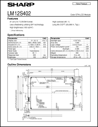 Click here to download LM12S402 Datasheet