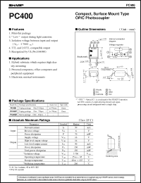Click here to download PC400T Datasheet