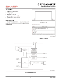 Click here to download GP2Y3A002K0F Datasheet