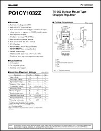 Click here to download PQ1CY1032Z Datasheet