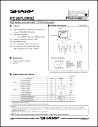 Click here to download PC957L0NSZ Datasheet
