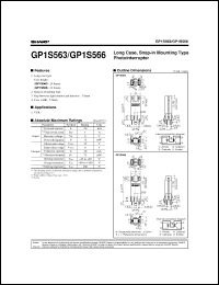 Click here to download GP1S566 Datasheet