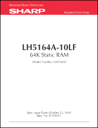 Click here to download LH5164A-10LF Datasheet