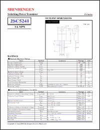 Click here to download 2SC5241 Datasheet