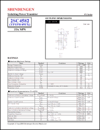 Click here to download 2SC4582 Datasheet