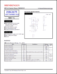 Click here to download 2SK2675 Datasheet