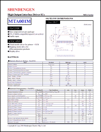 Click here to download MTA001 Datasheet
