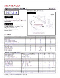 Click here to download MTA011 Datasheet