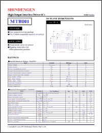 Click here to download MTB001 Datasheet