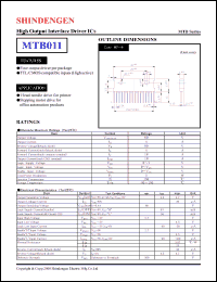 Click here to download MTB011 Datasheet