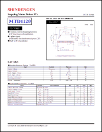 Click here to download MTD1120 Datasheet