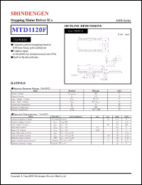 Click here to download MTD1120F Datasheet