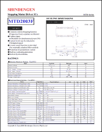 Click here to download MTD2003F Datasheet