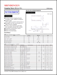 Click here to download MTD2005F Datasheet