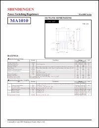 Click here to download MA1010 Datasheet