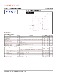Click here to download MA2410 Datasheet
