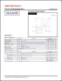 Click here to download MA2430 Datasheet