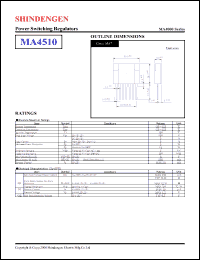 Click here to download MA4510 Datasheet