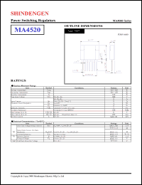 Click here to download MA4520 Datasheet