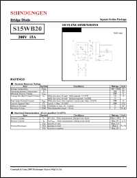 Click here to download S15WB20 Datasheet
