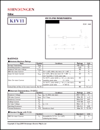 Click here to download K1V11 Datasheet