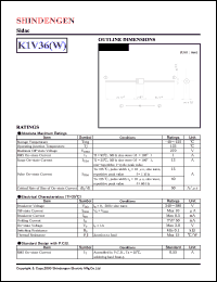 Click here to download K1V36 Datasheet