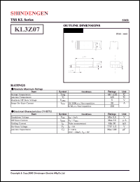Click here to download KL3Z07 Datasheet
