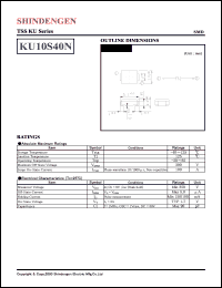 Click here to download KU10S40 Datasheet