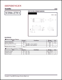 Click here to download ST04-27F1 Datasheet