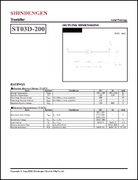Click here to download ST03D-200 Datasheet