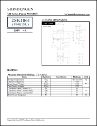 Click here to download 2SK1861 Datasheet