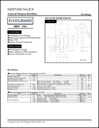 Click here to download D10XB60 Datasheet