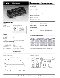 Click here to download HDF0505 Datasheet
