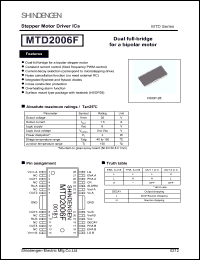 Click here to download MTD2006 Datasheet