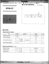 Click here to download ST05-27 Datasheet