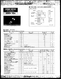 Click here to download 2SK1810 Datasheet