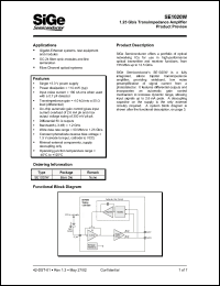 Click here to download SE1020W Datasheet